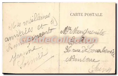 Vimoutiers — Vista Geral — Edit. Mme Colombe, Photo Passard — Verso