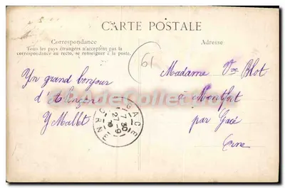 Alençon (Orne) — A Halle au Grain — Editor: (e10) — Verso