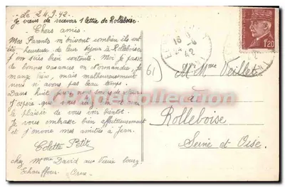 Gacé (Orne) - Zamek — Wydawca R. Gulet, nr 5646 — Rewers