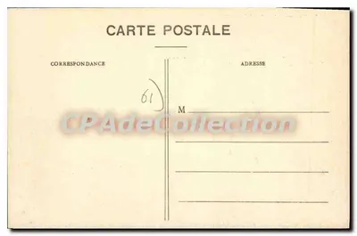 Ruinen der alten Abtei Saint-Evroult - Notre-Dame-du-Bois (Orne) — Aufnahme aus dem Jahr 1850 — Verlag E.P. — Rückseite