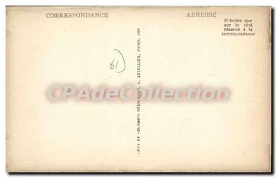 Argentan — Rue Saint-Germain — editor LL — Verso