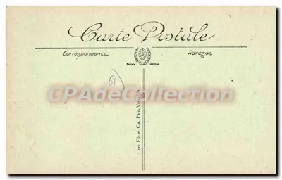 Laigle — Plac św. Martyna i Katedra — L.T. — Rewers
