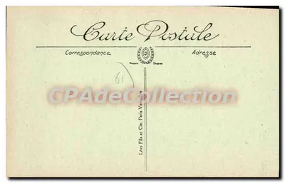 Laigle — Rue de la Gare widziana z Gare — LL. — Wydawca LL. — Rewers