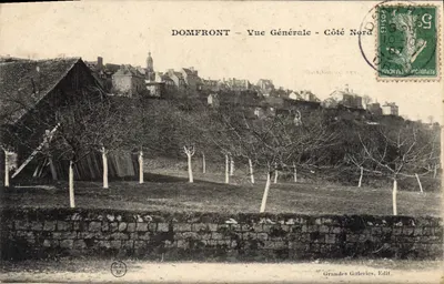 Domfront — Vue Générale — Côté Nord — Grandes Galeries, Edit.