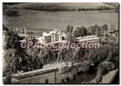 Mesnil-Glaize perto de Écouché (Orne) — Vista aérea do castelo — Edições Aéreas 'CIM', Combier