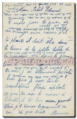 Le Touquet-Paris-Plage - A Digue e a Promenade — Coleção privada, n° 174 — Verso