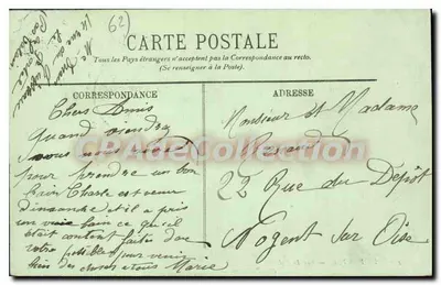 Le Portel — Na Skale w kierunku Boulogne — LL. — nr 416 — Rewers