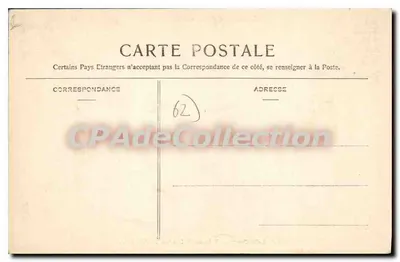 Museu de Saint-Omer — Carpintaria do antigo Hotel-de-Ville — CPAdeCollection — Verso