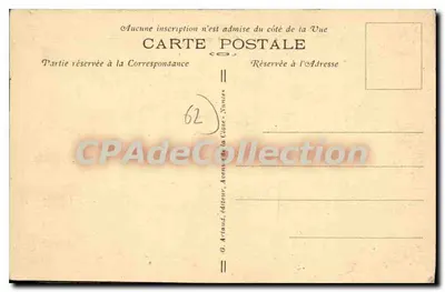 Calais — Przylądek — G. Arnaud, wydawca, Nantes — Rewers
