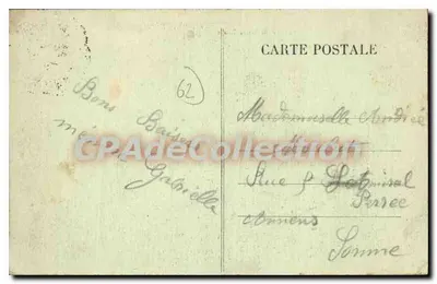 Abblain-St-Nazaire — Capela de Nossa Senhora de Loreto antes da guerra — Editor E. Eber, Impresso em Paris — Verso