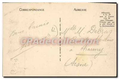 Le Portel - Villas sur la Falaise - LL - Édition du Bazar Portelais — Verso