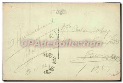 Calais - Vis van een visboot — uitgever Crozatier, n° 99 — Achterkant