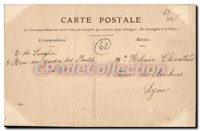 CALAIS — Plaża i Wschodnia Przystań — Wyd. de Langhe de Colloais — Rewers