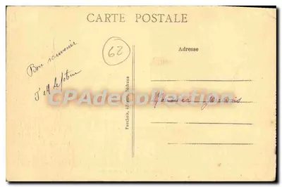 Ambleteuse — Plaża, skały — Fauchois, nr 15 — Rewers