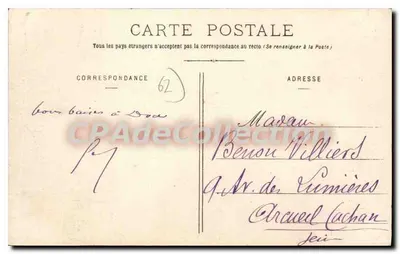 Calais - Plaża — Wydawca L.D., B., 19. — Rewers
