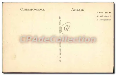 Le Touquet-Paris-Plage — Vista Geral — LL — Verso