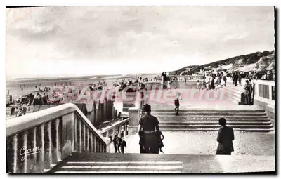Stella-Plage (P.-de-C.) — A Dique e a Praia — Editor: Taliaque - Étaples
