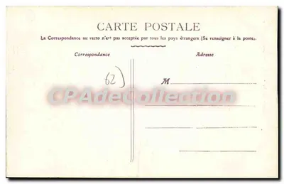 Calais — Znany zespół Burżuazji, autorzy Rodin, rzeźbiarz — Wydanie specjalne Grand Bazar Lafayatte — Rewers