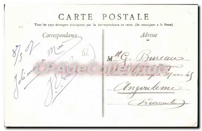 Calais — De Lantaarn — Uitgave Grand Bazar Lafayette, n°30 — Achterkant