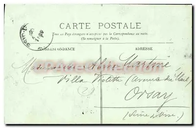 Calais — Rue de la Citadelle i Belfer — LL. — Rewers