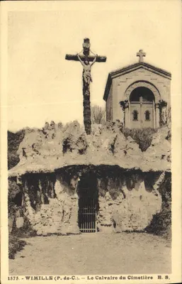 Wimille (P.-de-C.) — O Calvário do Cemitério — B.S. 1575