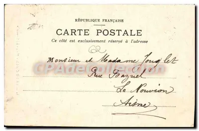 Saint-Omer — Pântano de Clairmarais — M. C. F. L. Issy (Seine) n°31 — Verso