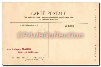 Saint-Omer — Il Monumento di Jacqueline Robins — I Salse MAGGI — Verso