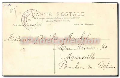 A Igreja Paroquial — O Portal — Saint-Pol — Imp. de l'Abeille — Verso