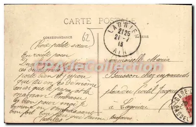 Monumento aos Crianças Mortas pela Pátria — Arras — Editor: Le Souvenir Français, n° 1910 — Verso