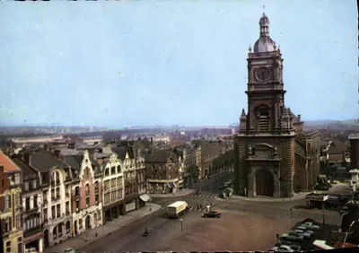 Lens (Pas-de-Calais) — Praça Jean-Jaurès — Editor Télé-Perlan, n°62
