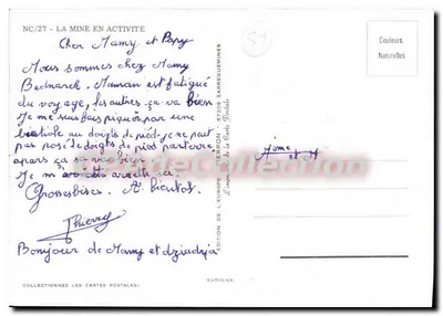 O Bassin Mineiro do Norte e do Pas-de-Calais — Edição da Europa — Verso