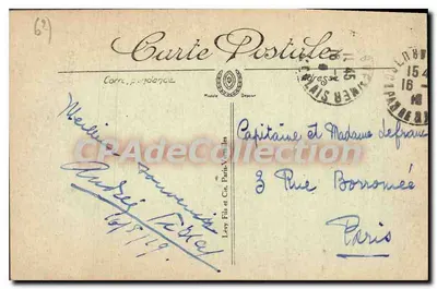 Boulogne-sur-Mer — O Cais Gambetta e o Bairro Saint-Pierre — Editor L.I. n°30 — Verso