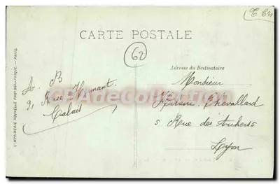 Boulogne-sur-Mer — O Casino — LL. — Verso