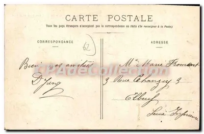 Boulogne-sur-Mer — O Caisso Gambetta e o Porto — L. D., B., 88. — Verso
