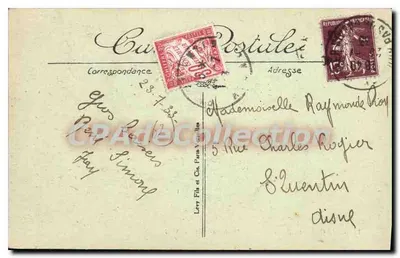 Boulogne-sur-Mer — O Ponte Marquet — N.G. n°47 — Verso