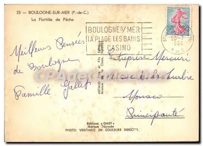 La Flottille de Pêche — Boulogne-sur-Mer — Éditions Gaby — Reverso