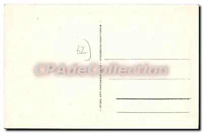 Berck-Plage - A praia com maré baixa — LL 123 — editor LL — Verso