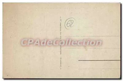 Berck-Plage - Algemene uitzicht van de Cabines op de Strand — uitgever CPAdéCollection, Strasbourg, n° 51 — Achterkant