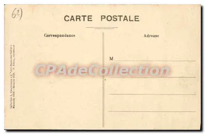 Berck-Plage - As Crianças na Praia — editor L. Cartisian & Cie, Marselha — Verso