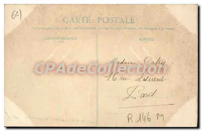 Berck-Plage — I Giardini del Kursaal — editore R.T. (n° non visibile) — Verso