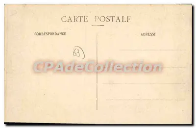 L'Auvergne Pittoresque — La Roche Vendeix, superbe masse rocheuse dominant le Mamelon — éditeur L'Auvergne Pittoresque, n°80 — Verso