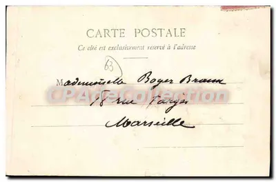 La Bourboule — Ogólny widok — Lib. Bouré-Béal, 21 Rue de l'Écu, Clermont-Ferrand — Rewers