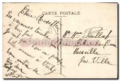 A Auvergne - g.d'o. - 1465 B. - Lago Chambon - A Praia e os Abrigos — Verso