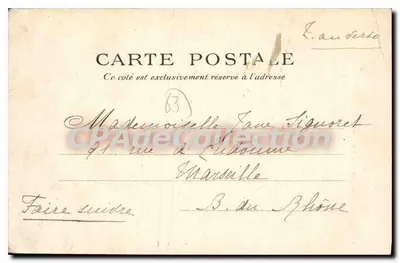 Montferrand — Dom hrabiego Montorsiera — L'Auvergne Illustrée — Rewers