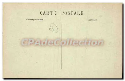 Chambon-sur-Lac - O Batistério (Mon. hist.) — A Auvergne pitoresca — n° 2318 — Verso