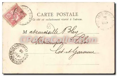 Die Kirche — Mont-Dore — B. F., Paris — Rückseite