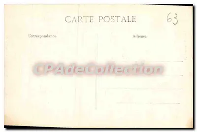 Riom — Schody Montat — Pictorialna Auvergne — Rewers