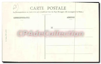 Clermont-Ferrand - Vista Geral — Editor Z. Gauds, n° 63 — Verso