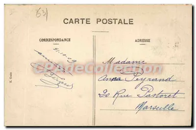 Royat — Vista geral — Os Hotéis — Verso