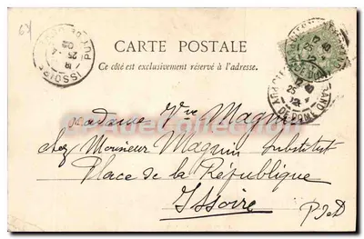 Castillo de Murlois — Ruinas del Renacimiento — P. Julliot, Clermont-Vernaul — Reverso